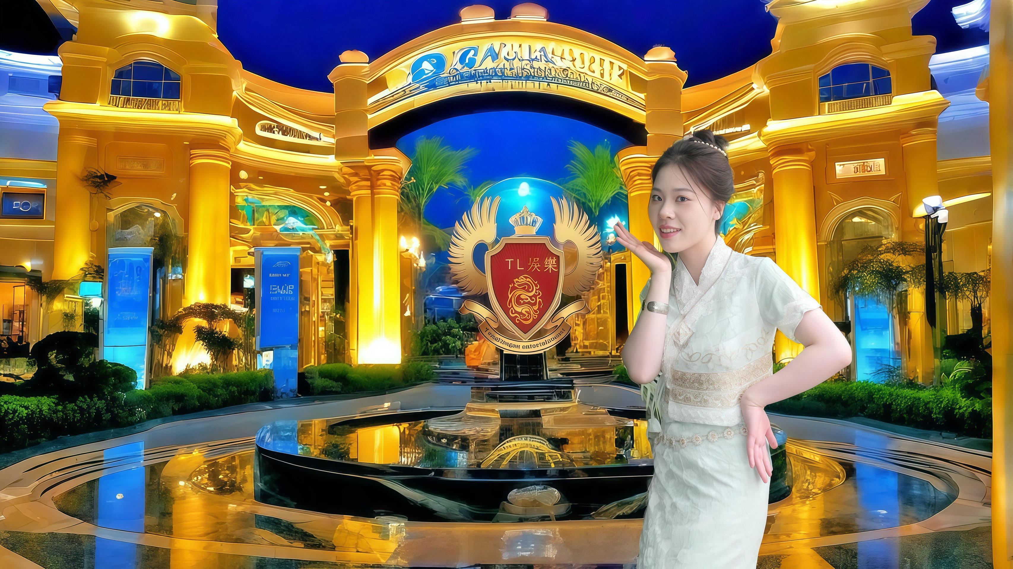 酒店泳池